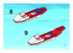 LEGO 2064 instructions page 7 – build guide
