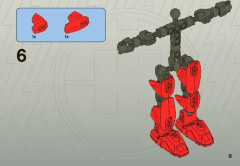 LEGO 2065 instructions page 9 – build guide