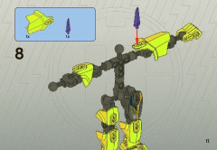 LEGO 2067 instructions page 11 – build guide