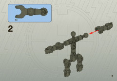 LEGO 2067 instructions page 5 – build guide