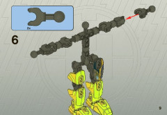 LEGO 2067 instructions page 9 – build guide