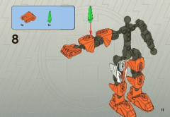 LEGO 2068 instructions page 11 – build guide