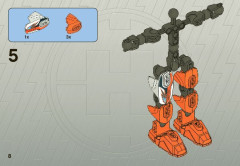 LEGO 2068 instructions page 8 – build guide