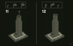 LEGO 21000 instructions page 9 – build guide