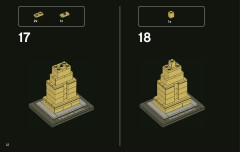 LEGO 21002 instructions page 12 – build guide