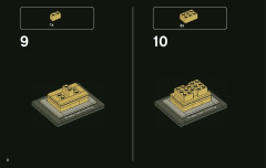 LEGO 21002 instructions page 8 – build guide