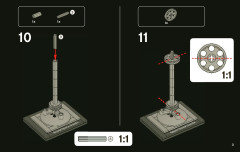 LEGO 21003 instructions page 9 – build guide