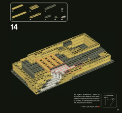 LEGO 21005 instructions page 25 – build guide