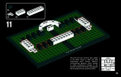 LEGO 21006 instructions page 19 – build guide