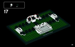 LEGO 21006 instructions page 25 – build guide