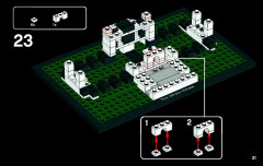LEGO 21006 instructions page 31 – build guide