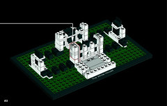 LEGO 21006 instructions page 40 – build guide