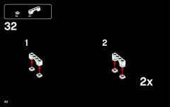 LEGO 21006 instructions page 46 – build guide