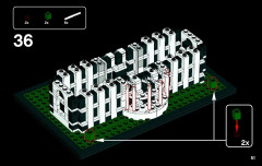 LEGO 21006 instructions page 51 – build guide
