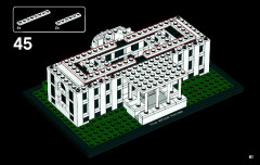 LEGO 21006 instructions page 61 – build guide