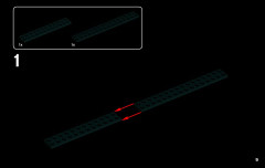 LEGO 21006 instructions page 9 – build guide