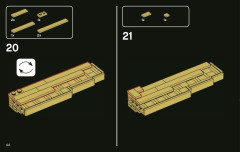 LEGO 21007 instructions page 44 – build guide