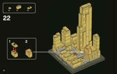 LEGO 21007 instructions page 48 – build guide