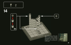LEGO 21008 instructions page 21 – build guide