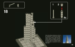 LEGO 21008 instructions page 25 – build guide