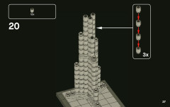 LEGO 21008 instructions page 27 – build guide