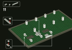 LEGO 21009 instructions page 21 – build guide