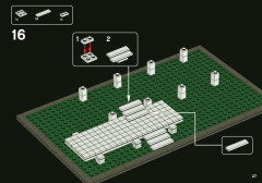 LEGO 21009 instructions page 27 – build guide