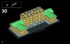 LEGO 21011 instructions page 44 – build guide