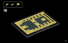 LEGO 21012 instructions page 31 – build guide