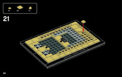 LEGO 21012 instructions page 36 – build guide