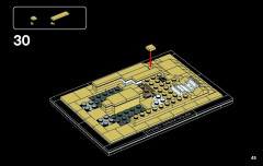 LEGO 21012 instructions page 45 – build guide