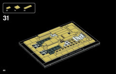 LEGO 21012 instructions page 46 – build guide