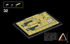 LEGO 21012 instructions page 47 – build guide