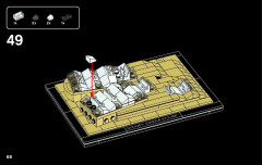 LEGO 21012 instructions page 68 – build guide
