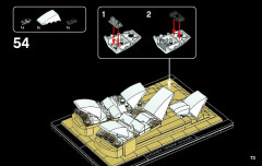 LEGO 21012 instructions page 73 – build guide