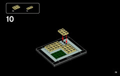 LEGO 21013 instructions page 19 – build guide