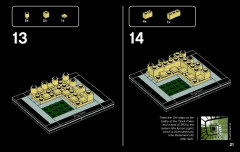 LEGO 21013 instructions page 21 – build guide