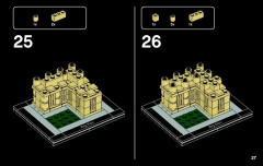 LEGO 21013 instructions page 27 – build guide