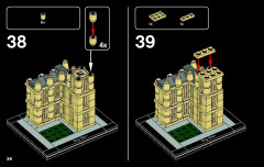 LEGO 21013 instructions page 36 – build guide