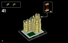 LEGO 21013 instructions page 38 – build guide