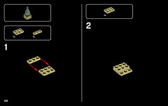 LEGO 21013 instructions page 48 – build guide