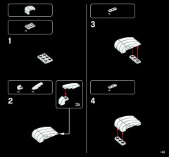 LEGO 21014 instructions page 143 – build guide