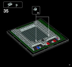LEGO 21014 instructions page 57 – build guide
