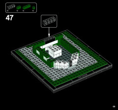 LEGO 21014 instructions page 69 – build guide