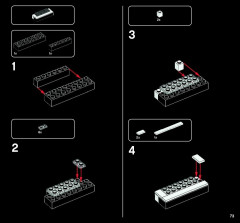 LEGO 21014 instructions page 73 – build guide