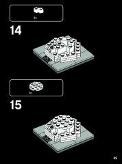 LEGO 21015 instructions page 25 – build guide