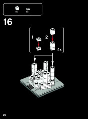 LEGO 21015 instructions page 26 – build guide