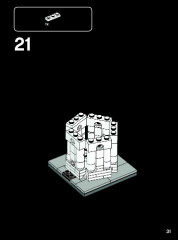 LEGO 21015 instructions page 31 – build guide