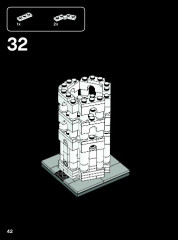 LEGO 21015 instructions page 42 – build guide