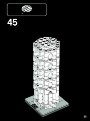 LEGO 21015 instructions page 55 – build guide